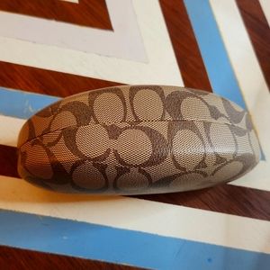 Coach sunglasses glasses case and cloth